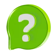 зеленый пузырь с вопросом