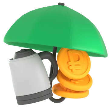 Coins-umbrella